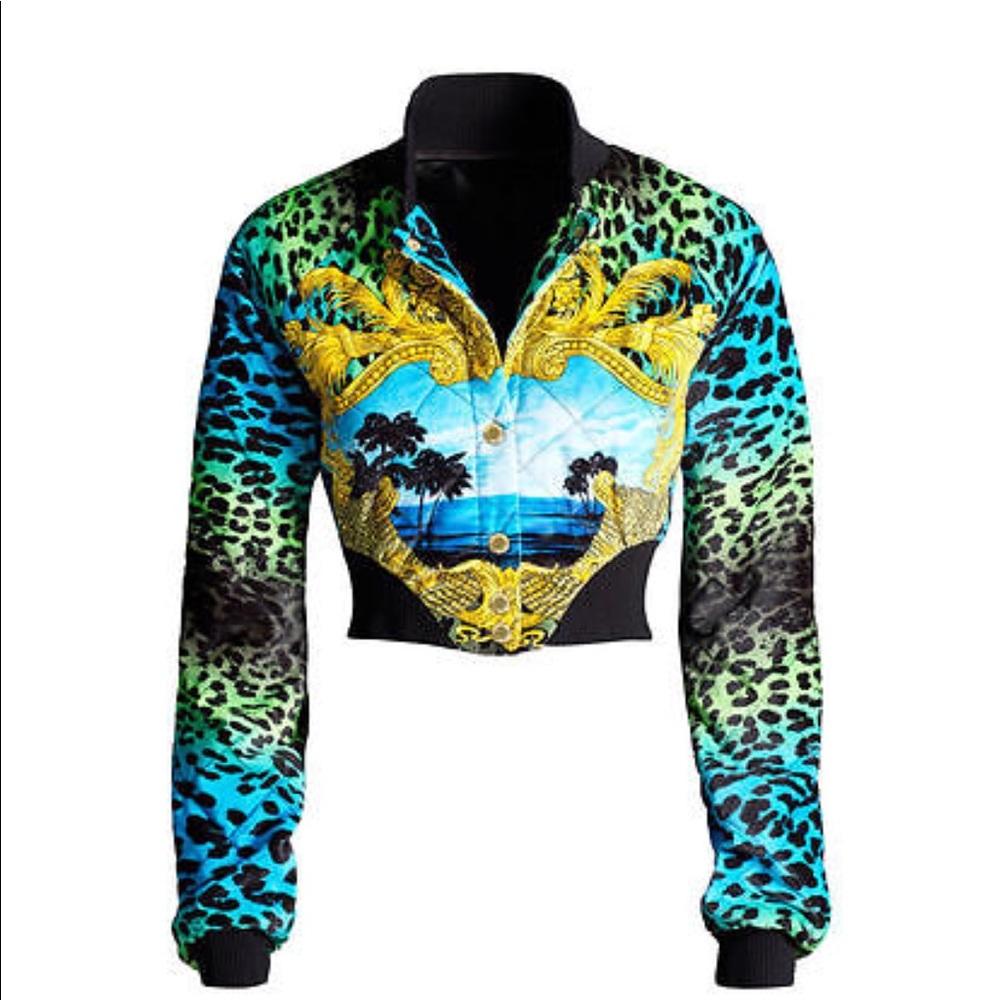 Versace for H&M Limited Edition Cropped Bomber